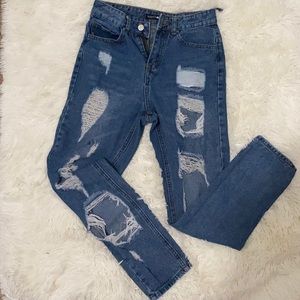 Fashionnova Distressed Boyfriend Jeans
